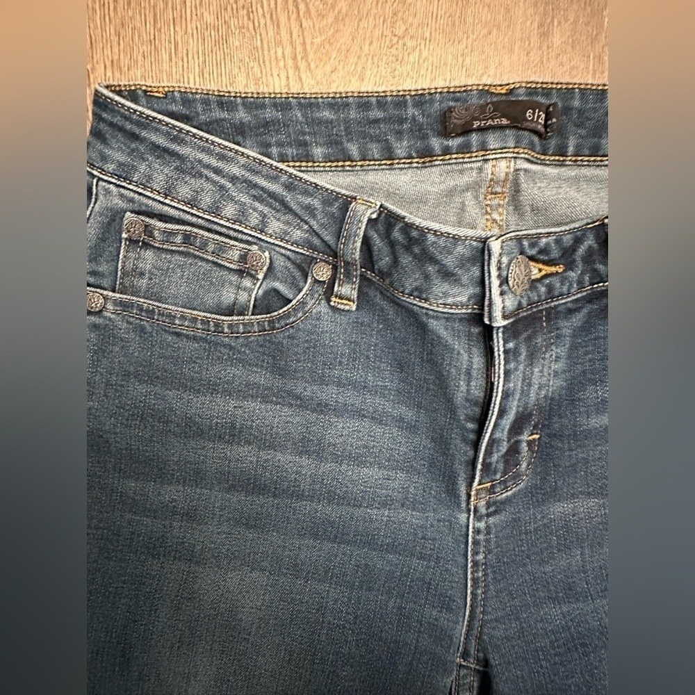 PRANA SKINNY JEANS - Size 6 / 28 - Picture 6 of 8